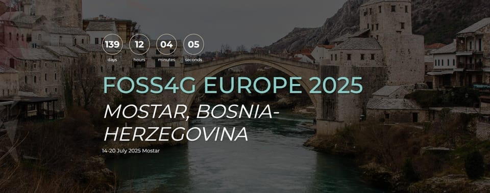 QGIS + NextGIS Web talk at FOSS4G Europe 2025 (Mostar)