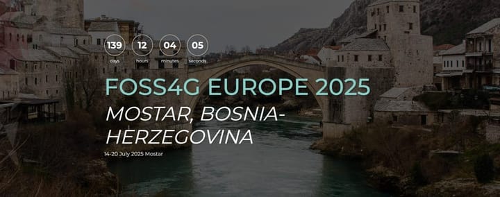 QGIS + NextGIS Web talk at FOSS4G Europe 2025 (Mostar)